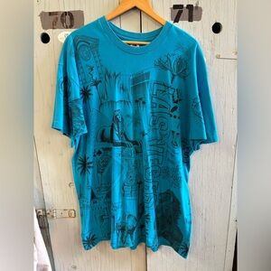 All over Print AOP Vintage Las Vegas T-Shirt XXL